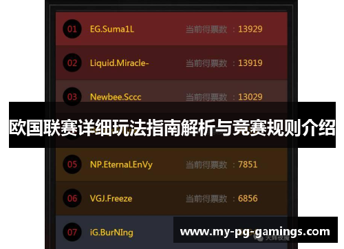 欧国联赛详细玩法指南解析与竞赛规则介绍 欧国联赛详细玩法指南解析与竞赛规则介绍